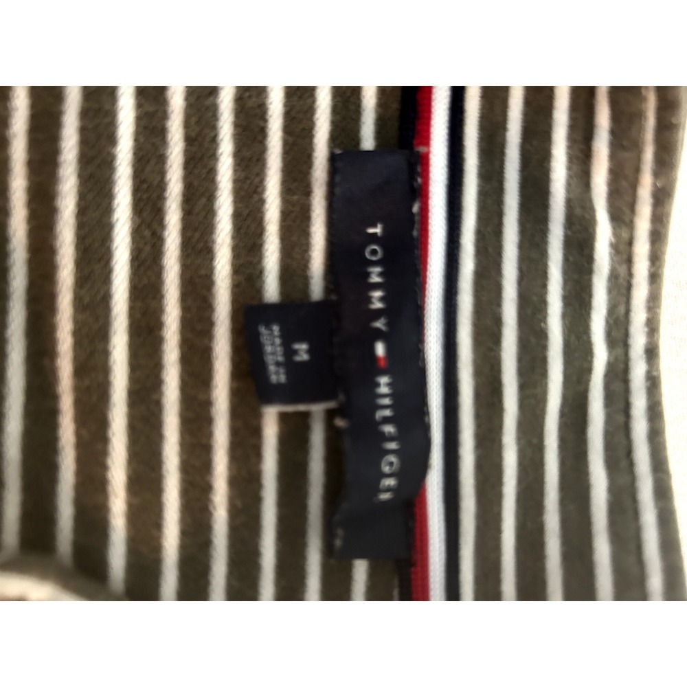 Tomm Hilfiger Womens navy and white‎ striped military style blazer Jacker Medium - Picture 2 of 11